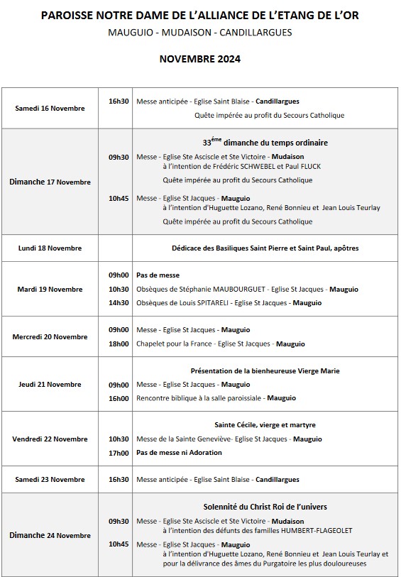 annonces 2024-46 du 2024-11-09 au 2024-11-17