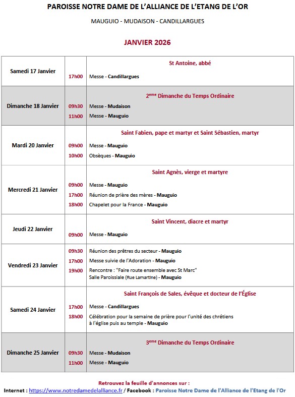 annonces 2026-04 du 2026-01-17 au 2026-01-25