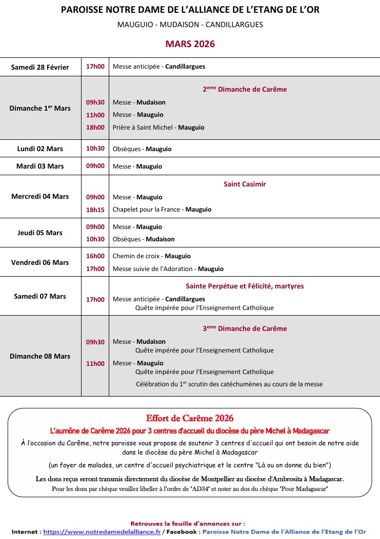 annonces 2026-10 du 2026-02-28 au 2026-03-08