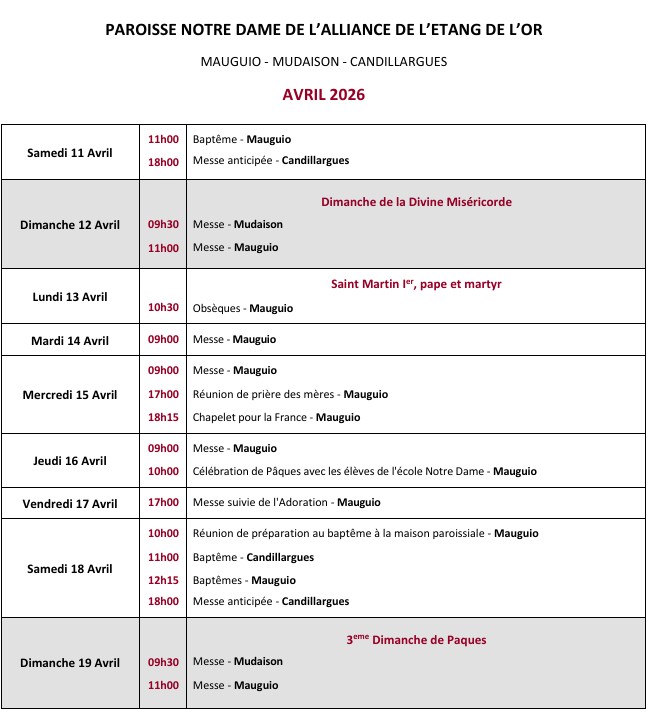 annonces 2026-16 du 2026-04-11 au 2026-04-19