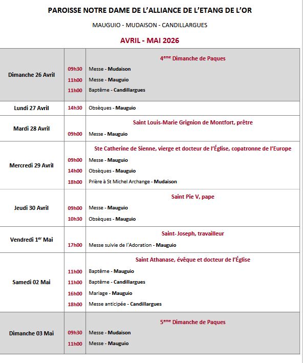 annonces 2026-18 du 2026-04-26 au 2026-05-03