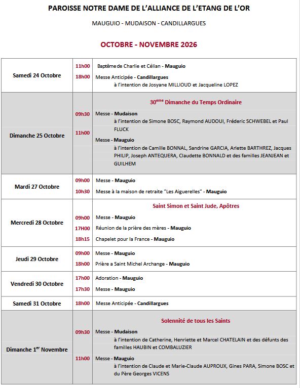annonces 2026-44 du 2026-10-24 au 2026-11-01